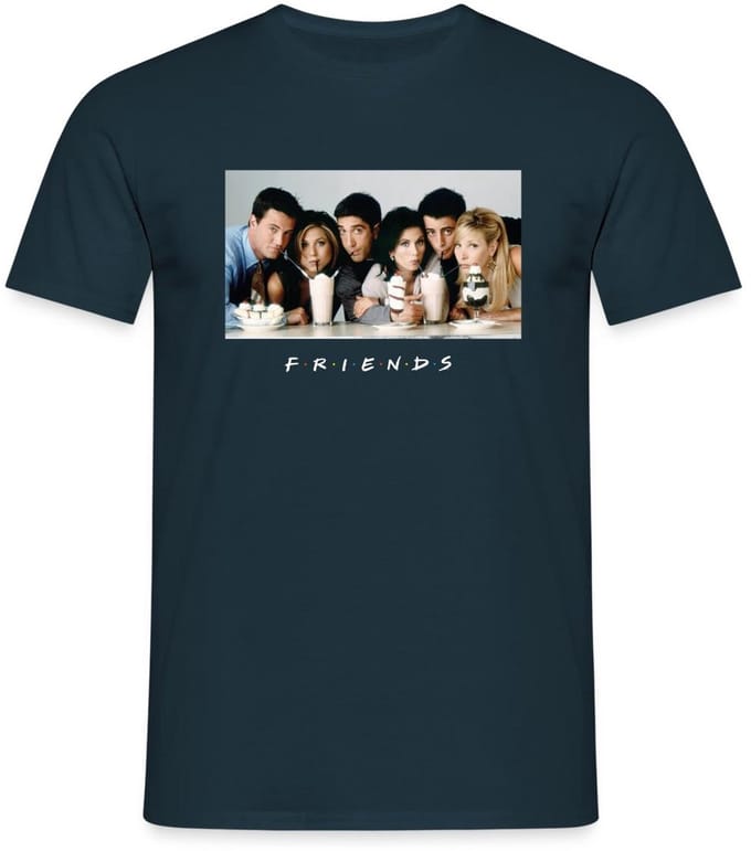Friends Milkshake T-Shirt Heren