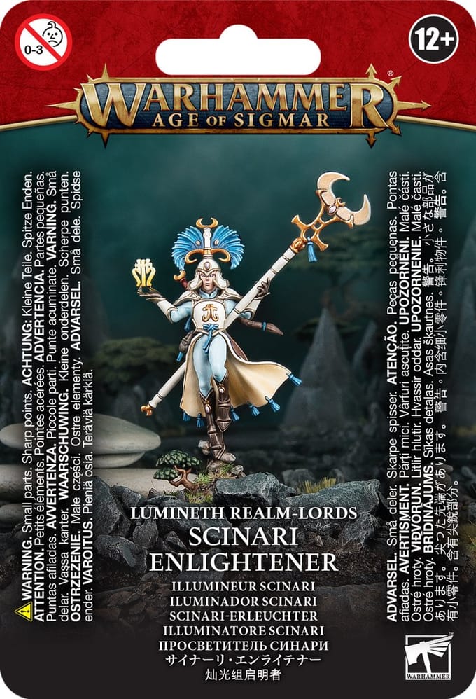 Figurine Games Workshop Warhammer AoS - Lumineth Realm-lords Illumineur Scinari