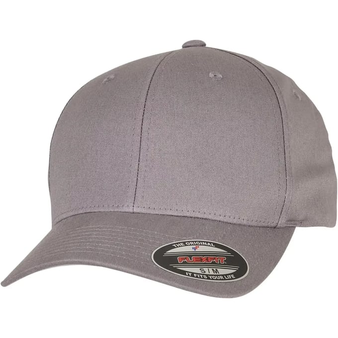 Flexfit - V-FLEXFIT. Cotton Twill Baseball pet - S/M - Grijs