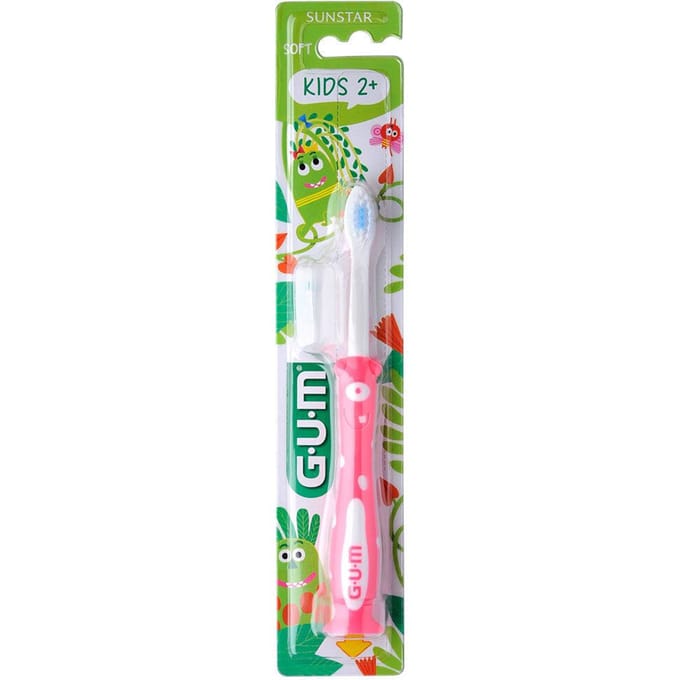 Sunstar Gum Kids - 2+ jaar tandenborstel - Blauw/Groen