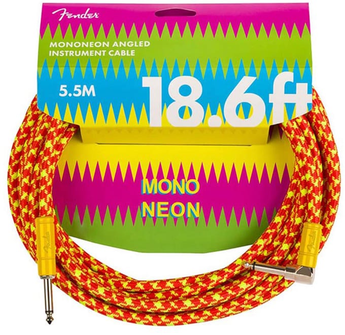 Fender MonoNeon Capsule Collection Gitaarkabel 5.5 Meter 0990818282
