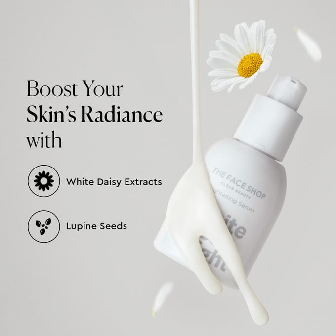 THE FACE SHOP Sérum Éclaircissant White Seed 50ml white