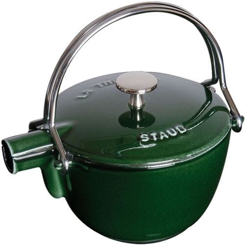 STAUB SPECIALITIES - Theepot - 1,1 liter - Gietijzer - Basilicumgroen