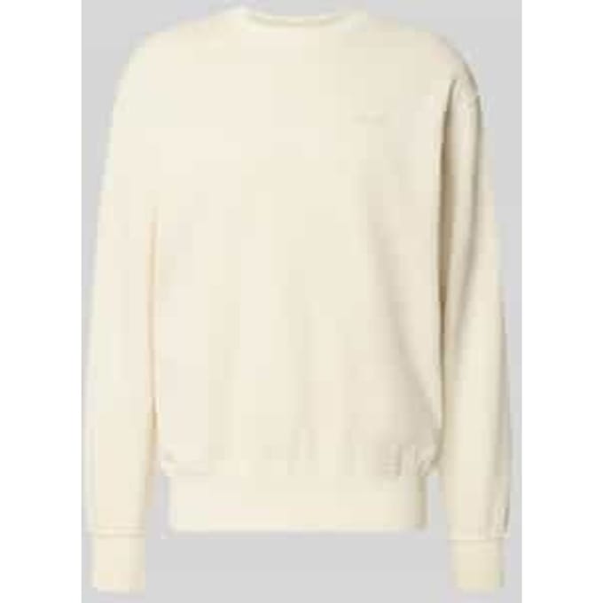 relaxed fit sweatshirt van puur katoen