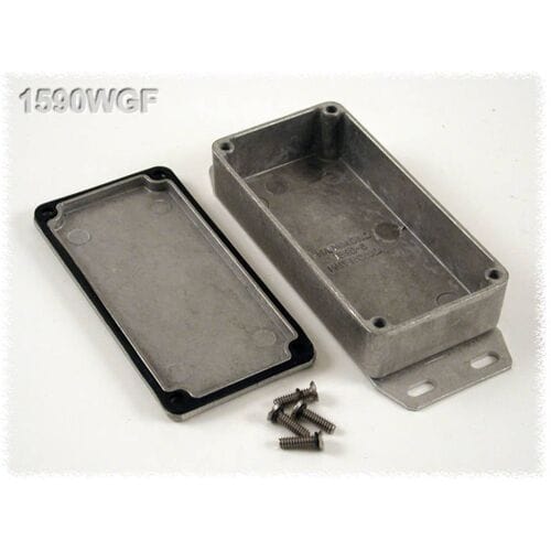 Hammond Electronics 1590WGF Universele behuizing 100 x 50 x 25 Aluminium Natuur 1 stuk(s)