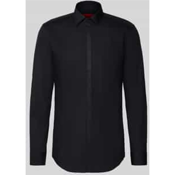Slim fit zakelijk overhemd van puur katoen, model 'KEIDI'