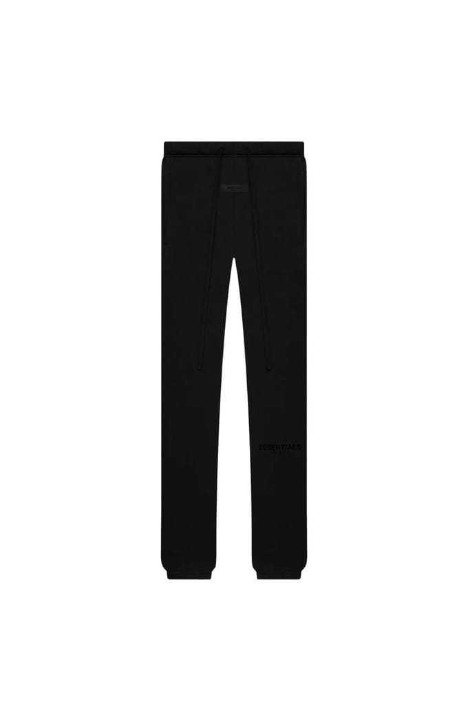 Fear of God Essentials Limo Black Broek