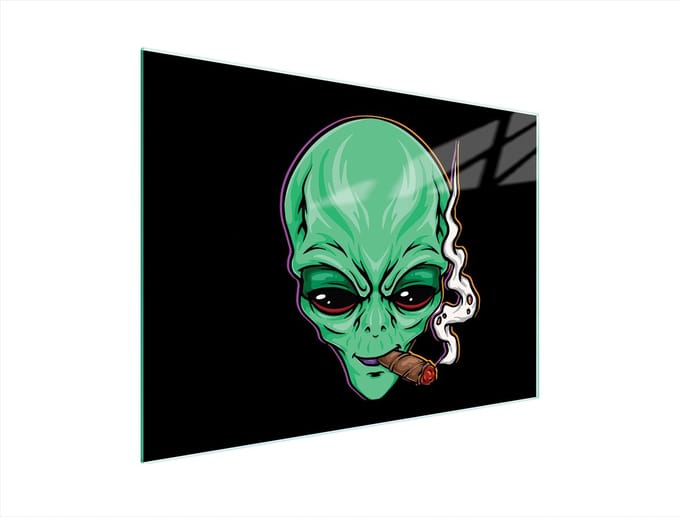 TMK ArtDeko 40x30 Serie - Snijplank - Tempered Glas - Antibacteriële Eigenschappen