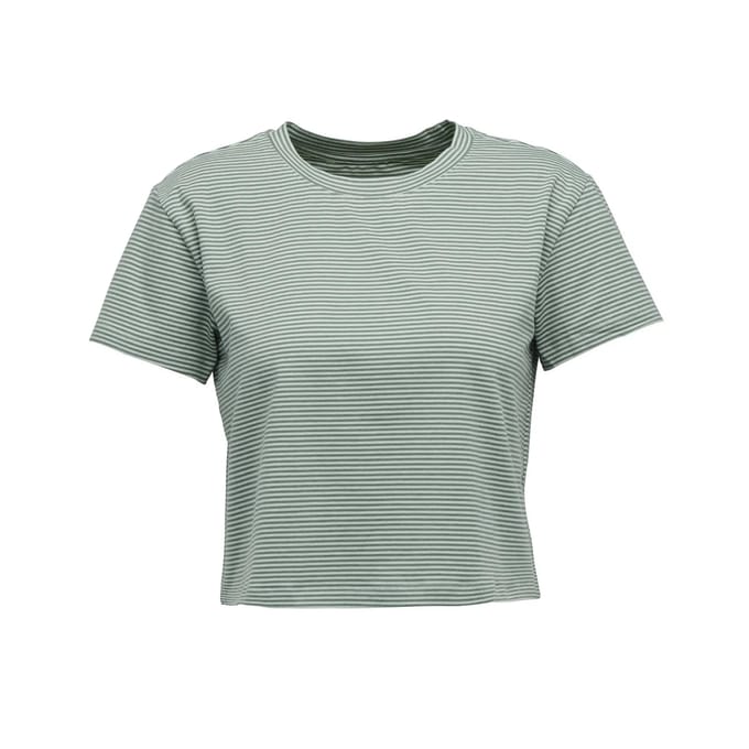 Gestreept dames-T-shirt Black Diamond BD Crop
