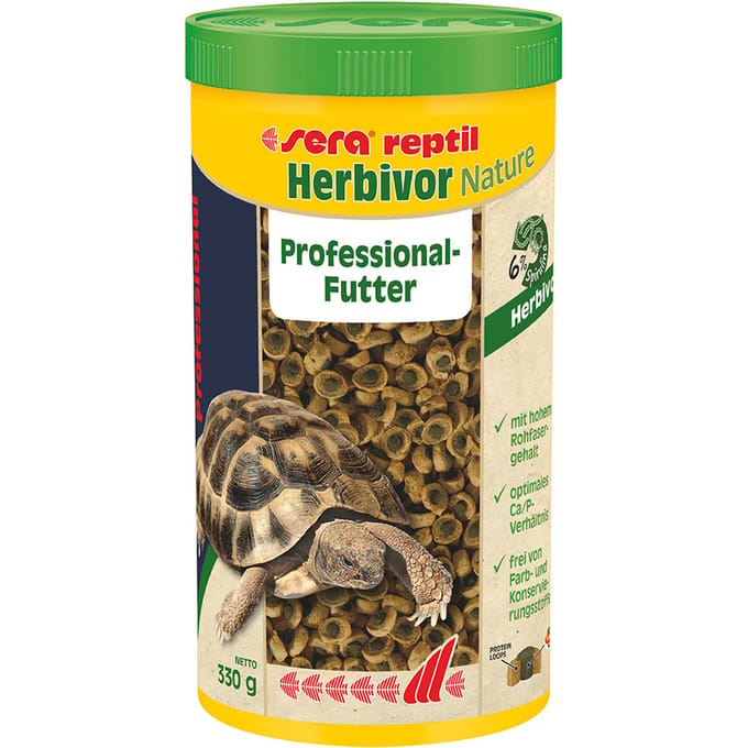 330 g Sera Reptil Professional Herbivor Nature vis