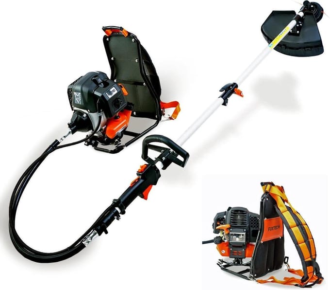 FUXTEC FX-MS152T Ruggedragen Benzine Bosmaaier – 52cc – 2-in-1 Multitool – 3 PK – Trimmer – 2-takt