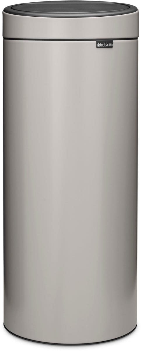 Brabantia Touch Bin Prullenbak - 30 liter - Soft Grey