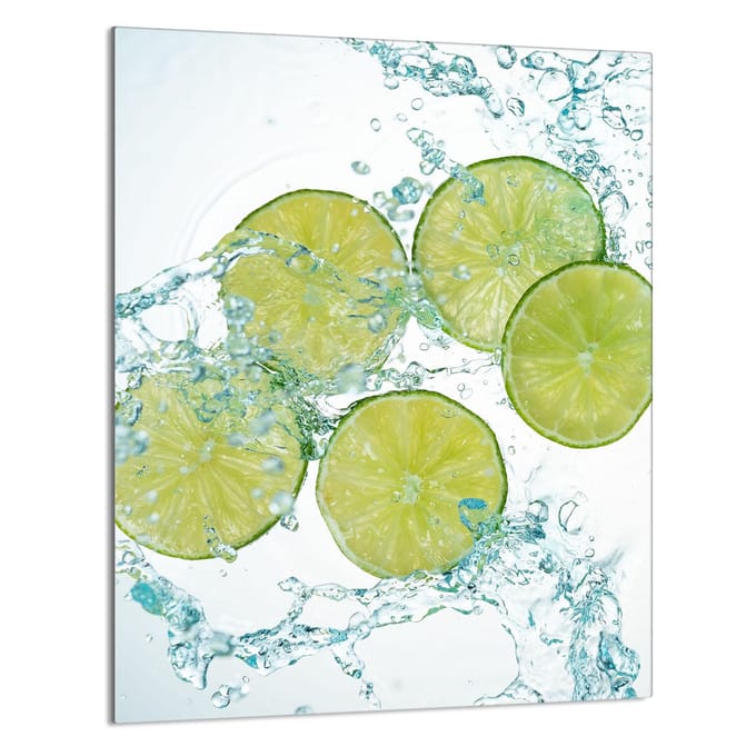 TMK ArtDeko - Snijplank - Limonka - Glas - 40x52 cm