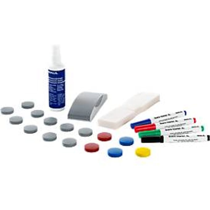 Whiteboard accessoires set MAUL, 31-delig set