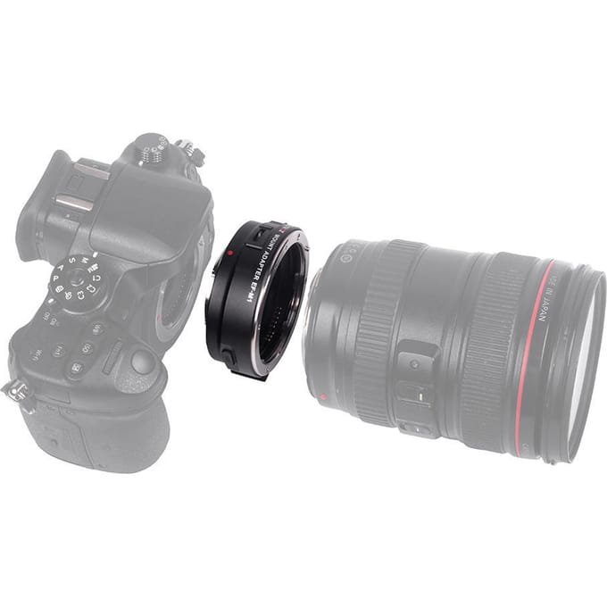 Viltrox EF-M1 Lensadapter Ring Mount voor Panasonic GH5/4/3 Olympus Camera gray