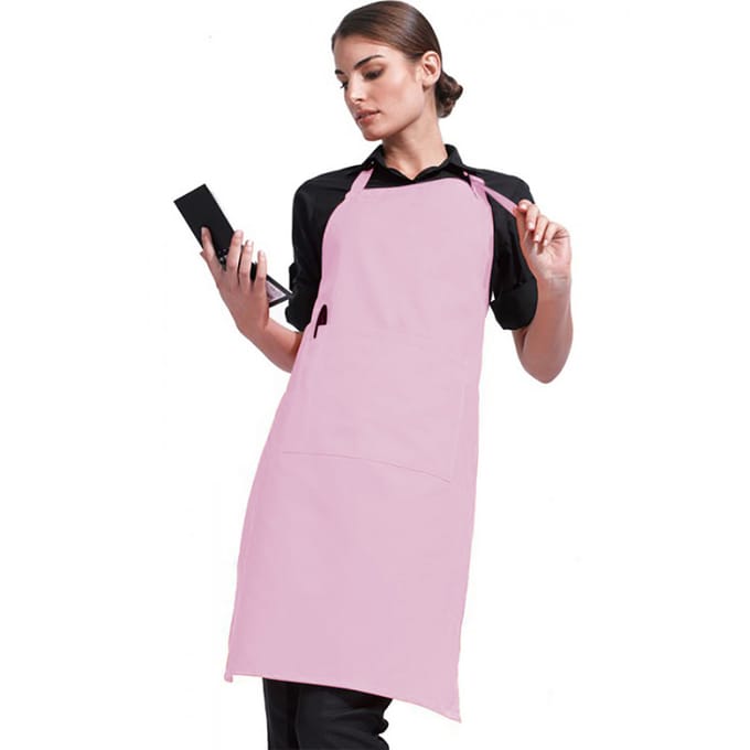 Premier Dames/Dames Kleuren Bipschort Met Zak / Werkkleding (Roze)