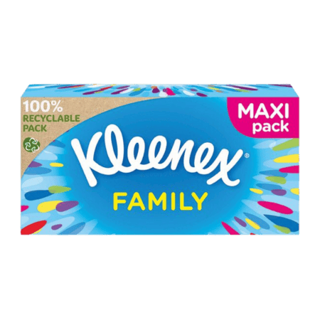 Kleenex Family Maxi Pack - 128 stuks