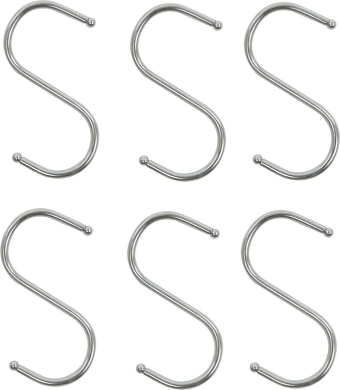 ProPlus S-Haak - Ø 4 mm 6.5 x 7.5 cm 6 stuks - Blister