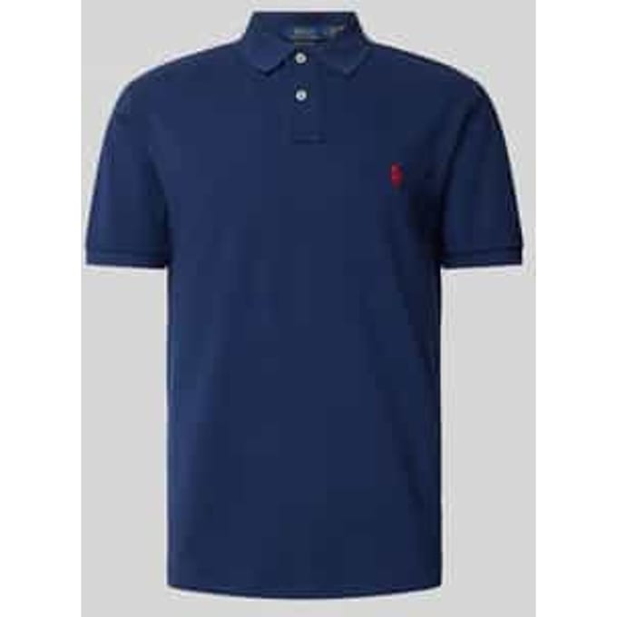 Poloshirt met labelstitching