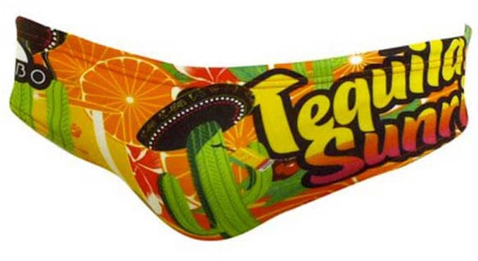 Turbo Tequila Sunrise Zwemslip Oranje 5XL Man