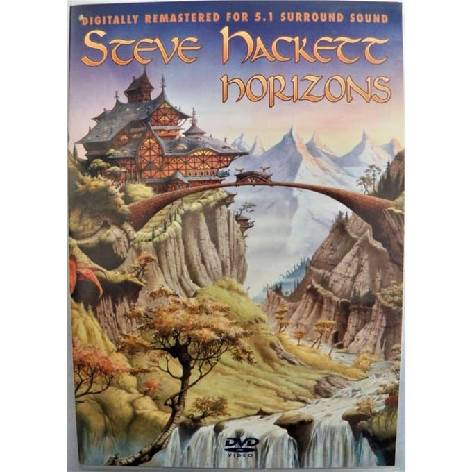 DVD STEVE HACKETT - Horizons CRL016NTSC Classic Rock Pr 2003 Duitsland Rock Gebruikt gray