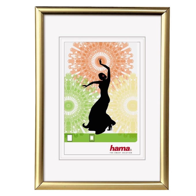 Hama Fotokader kunststof Madrid goud 20x30cm