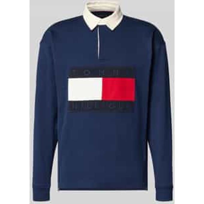 Regular fit sweatshirt van puur katoen