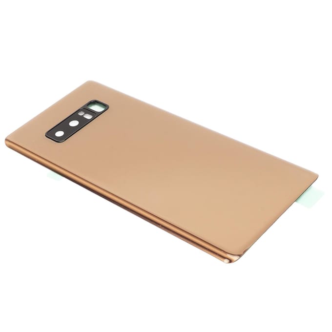 Kit voor vervanging achterkant glazen cover voor Samsung Galaxy Note 8 Reparatie glazen cover voorscherm goud
