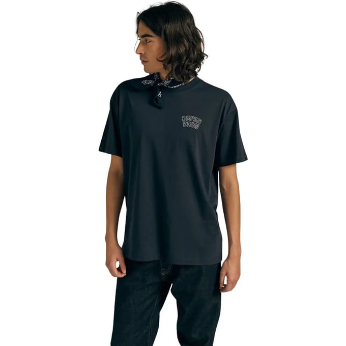 T-shirt met print Japan Rags Yasuo