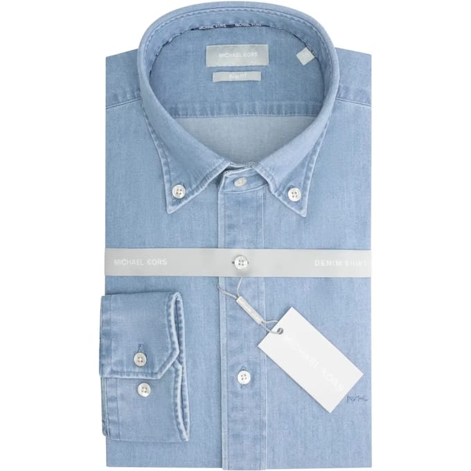 Slim fit overhemd Michael Kors BD