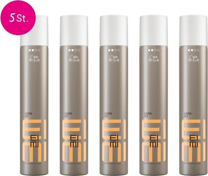 Wella EIMI Super Set Haarlak - Haarspray - 5 x 500 ml