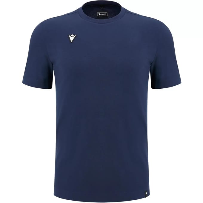 Macron Sithonia T-shirt Met Korte Mouwen Blauw S Man