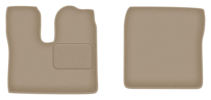 Beige frontmatten voor: MAN TGX vrachtwagen (2017-)