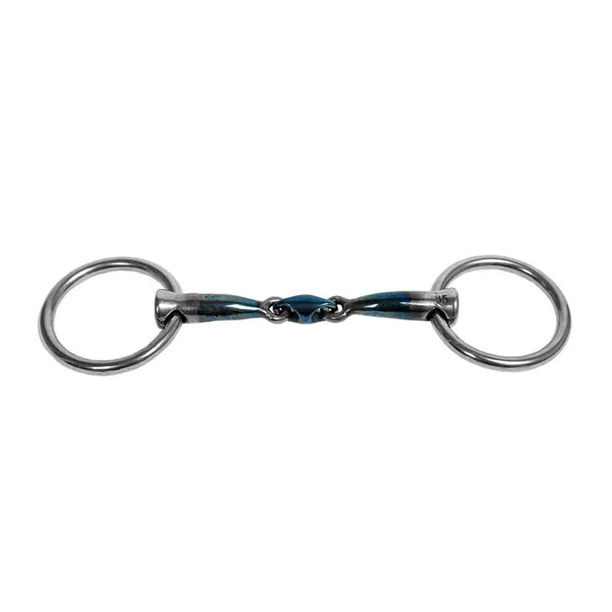 Olijvenbit voor pony Trust Sweet Iron Loose Ring Eliptical