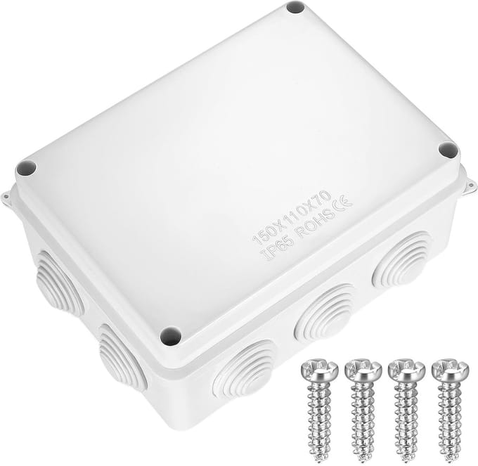Solidchoice - Waterdichte Junction Box IP65 voor Buitengebruik
