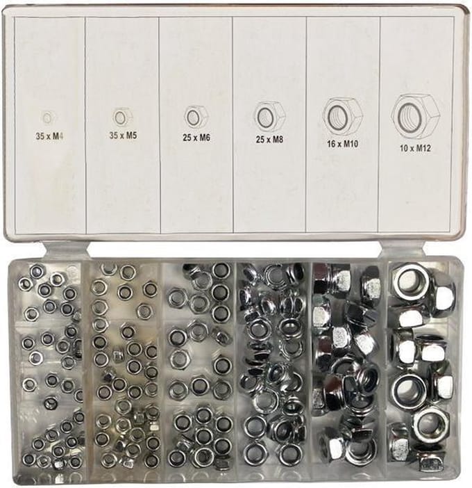 Assortiment doos - borgmoeren - 146 delig