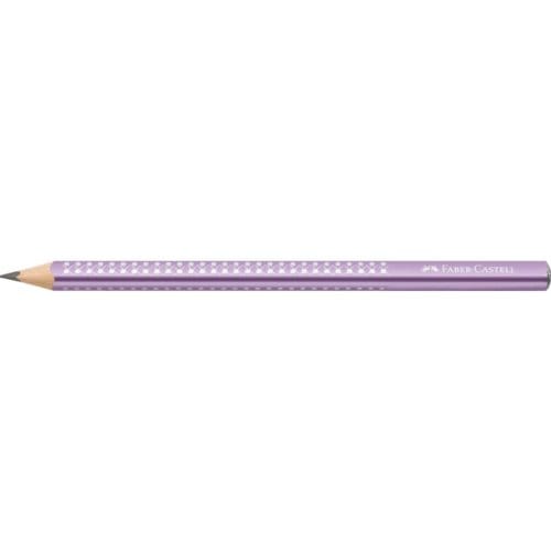 Faber-Castell grafietpotlood - Jumbo Grip Sparkle - violet metallic - FC-111663