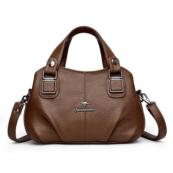 Dameshandtas Trendy Tas voor Moeder van Middelbare Leeftijd, Forenzen Multi-Compartiment Grote Capaciteit Schoudertas Crossbodytas gray