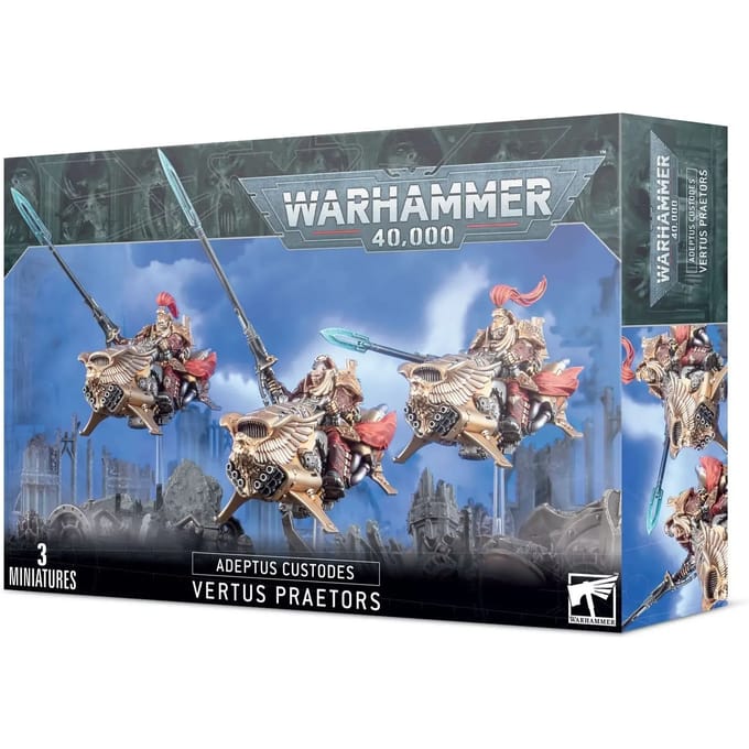 Figurine Games Workshop Warhammer 40k - Adeptus Custodes Vertus Praetors