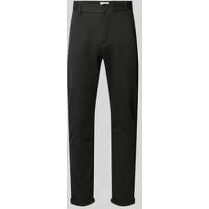 Slim fit stoffen broek met verkorte snit