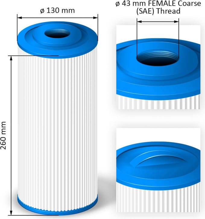 Spa Waterfilter voor Magnum MA49