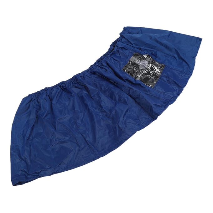 Housse de Nettoyage pour Climatiseur Mural avec Cordon Élastique Protecteur Imperméable Sac Nettoyant Bleu blue
