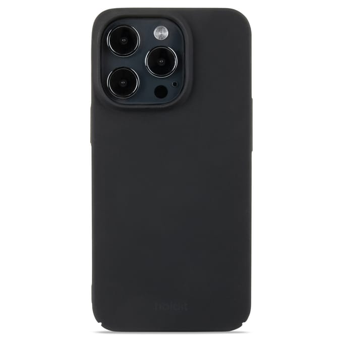 Holdit Slim Case voor de Apple iPhone 15 Pro - Zwart