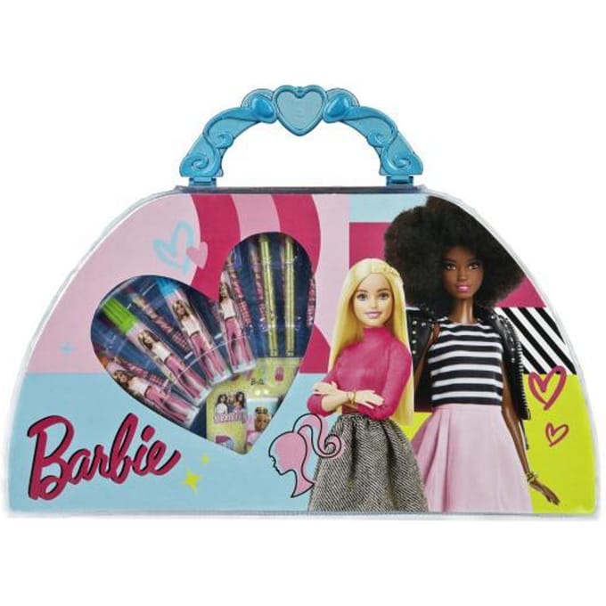 Barbie Kleurkoffer 51-delig