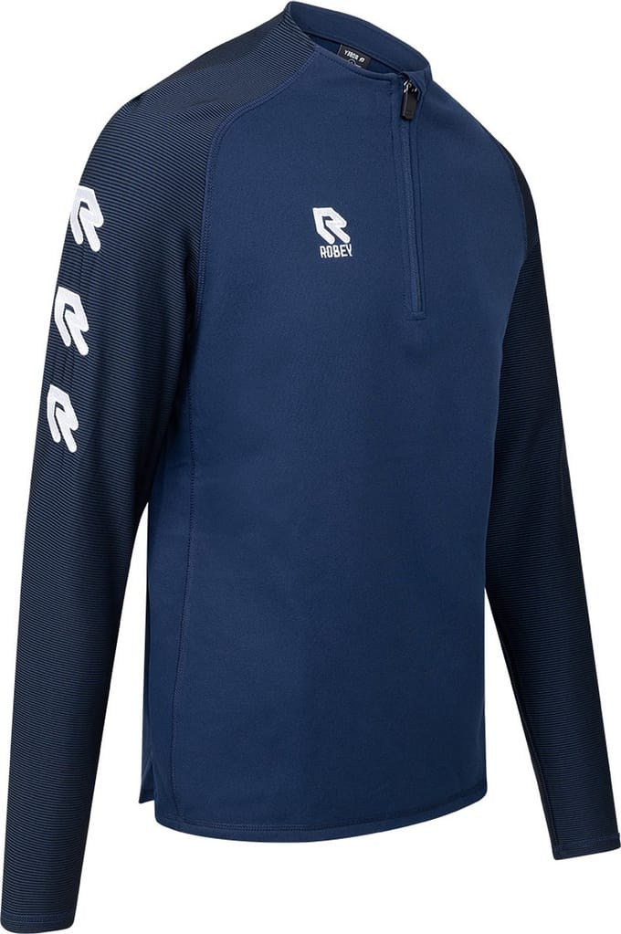 Robey Performance Ziptop Heren - Marine / Zwart | Maat: 4XL