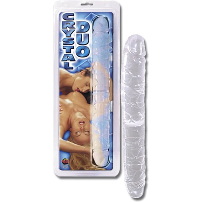 Transparante Dubbele dildo