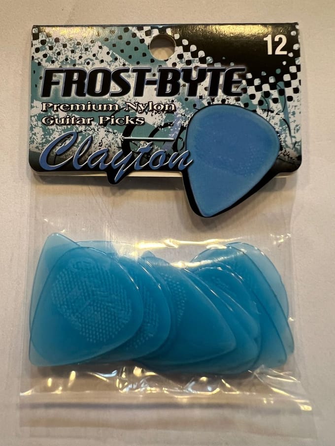 Clayton - Frost-Byte plectrum - 0.66 mm - 12-pack