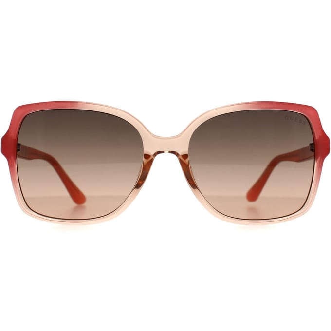 Guess GU00100 74B kristal roze grijs blauwe zonnebril