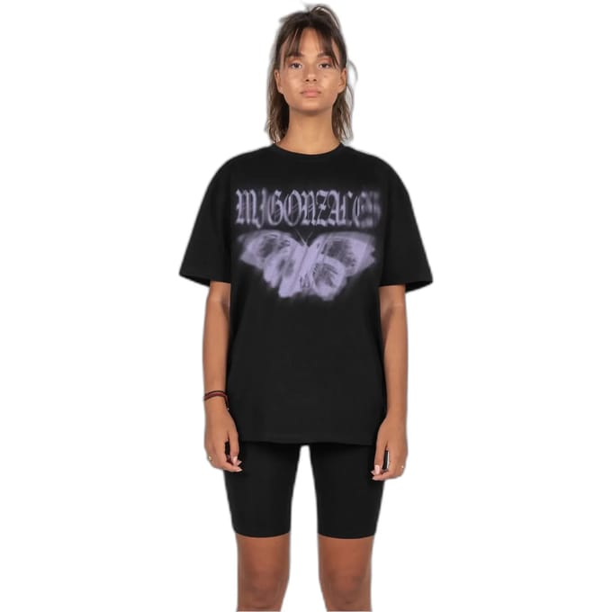 Dames-T-shirt oversized MJ Gonzales Butterfly Illusion