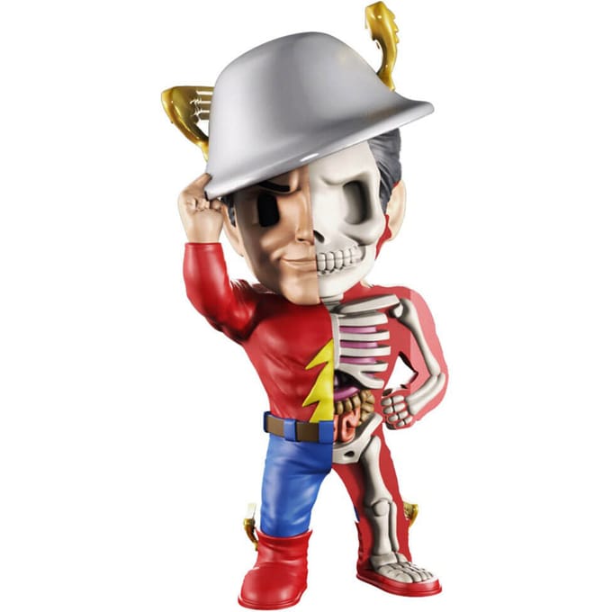 Mighty Jaxx XXray DC Golden Age Flash - Vinyl art figure van 10 cm